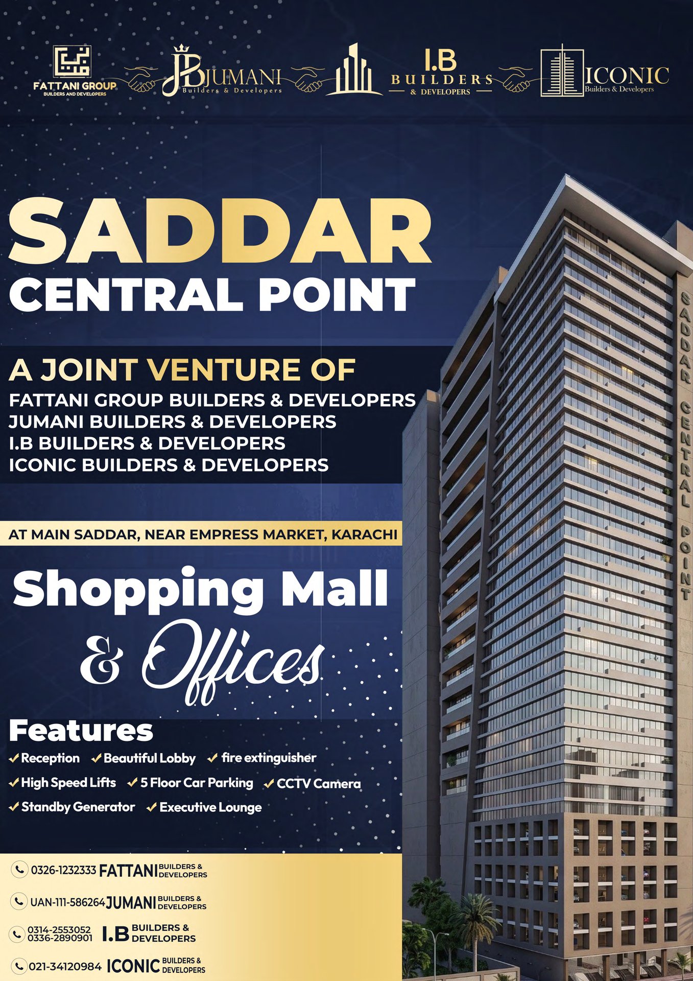 Saddar Central Point - Brochure Page 1